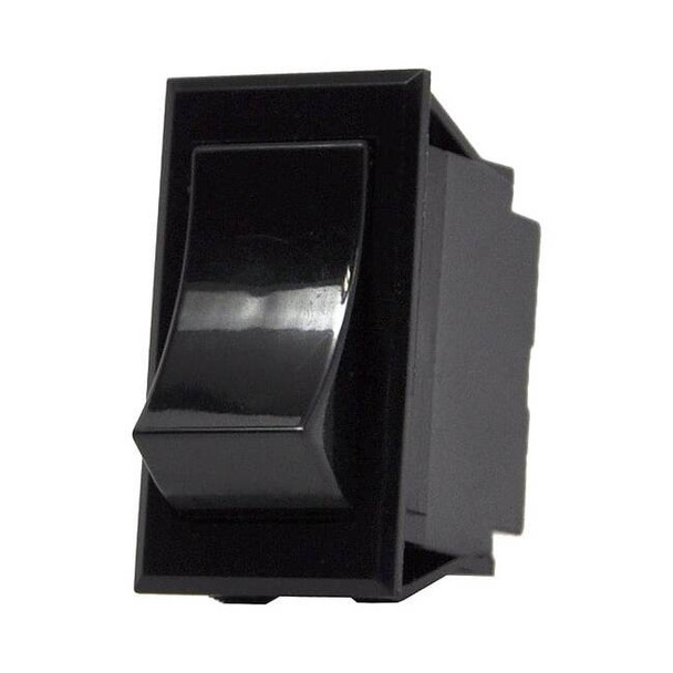Carling Technologies Rocker Switch,SPST,2 Connections TIGA51-6S-BL-NBL