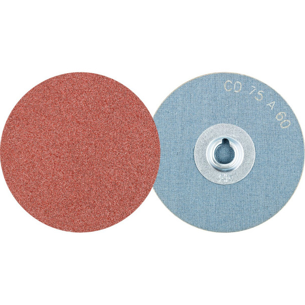 Pferd Tools Combidisc,Al/Oxd,3",60 Grit 42172 Pack of 50