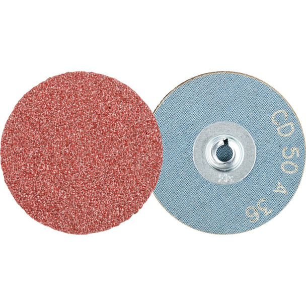 Pferd Combidisc,Al/Oxd,2",36 Grit 42157 Pack of 100