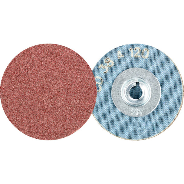 1-1/2" COMBIDISC Abrasive Disc - Type CD - Aluminum Oxide - 120 Grit Pack of 100