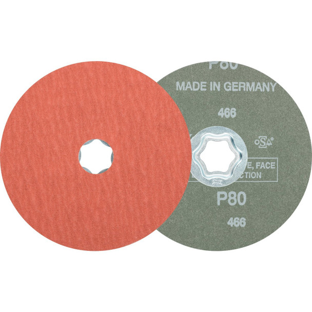 Pferd Tools Combiclick Fiber Disc,5",A-Cool,80 Grit 40312 Pack of 25