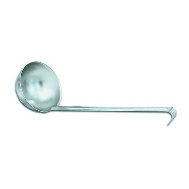 Vollrath Ladle,13 3/16 in L,Silver 46813