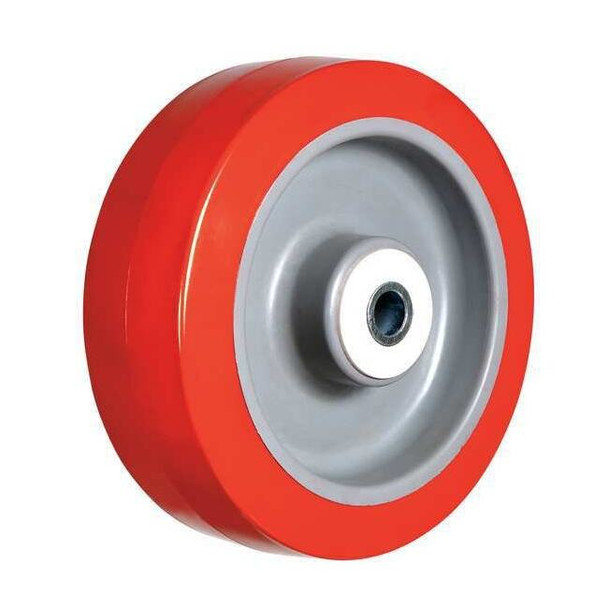 Manufacturer Varies Caster Wheel, 600 lb., 4 D x 2 In., Core Color: Gray 2RZC5