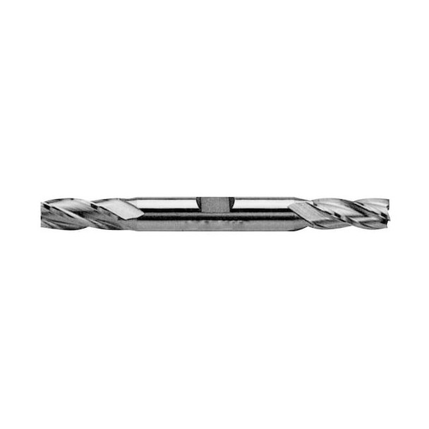 Hhip 1/4 X 3/8" High Speed Steel 4 Flute Double End End Mill 5804-0250