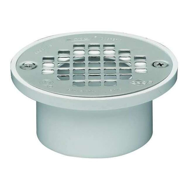 Oatey Straight Floor Drain, PVC, 2" or 3", Solvent-Weld 43579