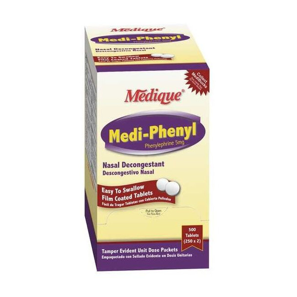 Medique Medi-Phenyl, Tablet, 5mg, PK100 (50 pks of 2) 20533