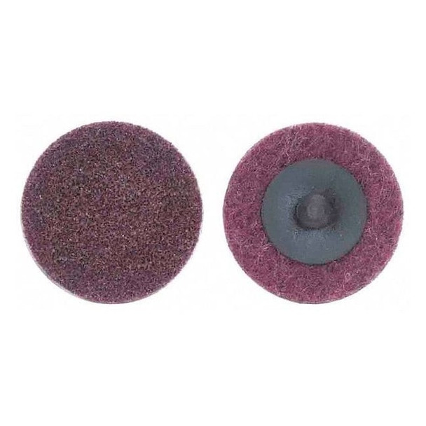 2" dia. Medium Grit Non Woven Quick Change Disc Pack of 5