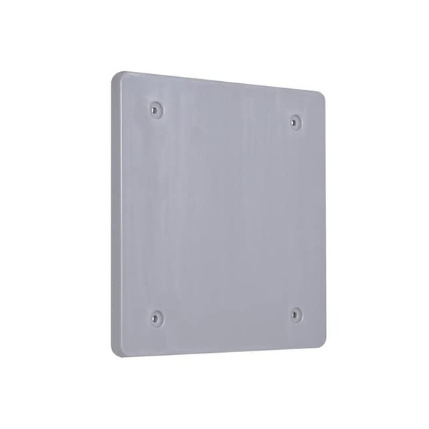 Weatherproof Cover, Double Gang Box Type, 2 Gang, Blank Cover Type Pack of 10