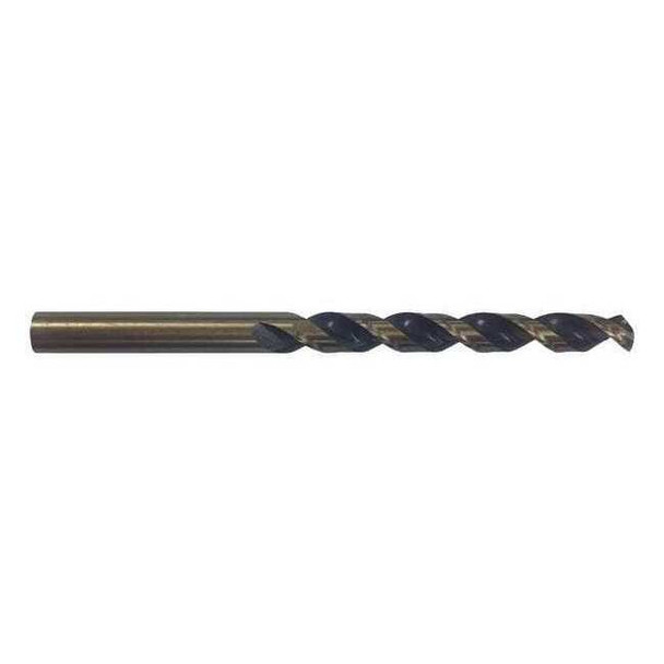 Westward 9/32" HSS Black/Gold 135 Deg. Jobber Length Drill Bit 5UDE1