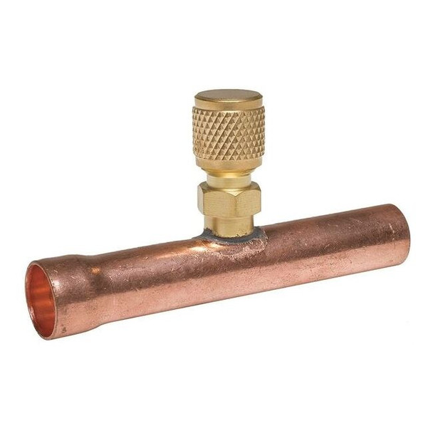 Manufacturer Varies 1/4" Access Valve Union Tee,PK2 4PDH7