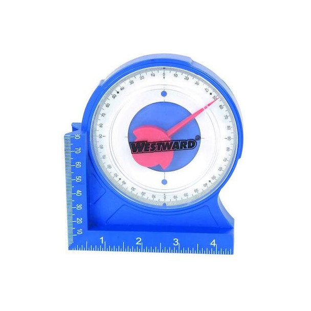 Westward Protractor/Angle Finder,4 5/8In,Magnetic 4MRW3