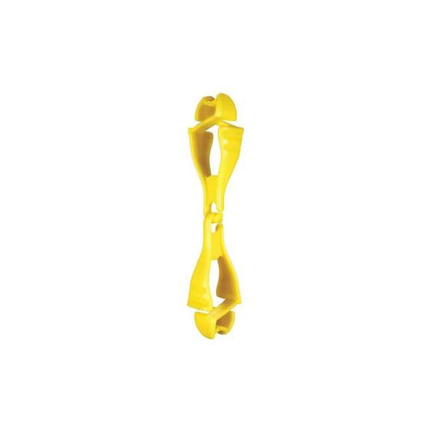 Ergodyne Glove Clip, Lime, 9" 3400 Pack of 6