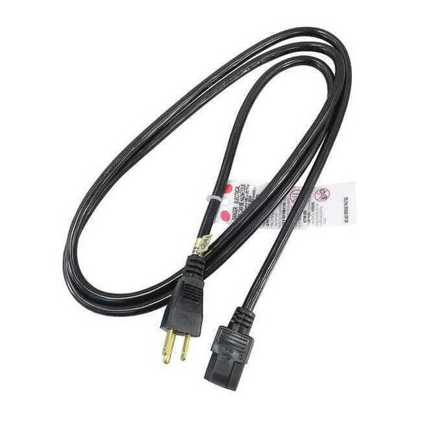 Manufacturer Varies Power Cord, 5-15P, SJT, 6 ft., Blk, 13A, 16/3 5XFN5ID