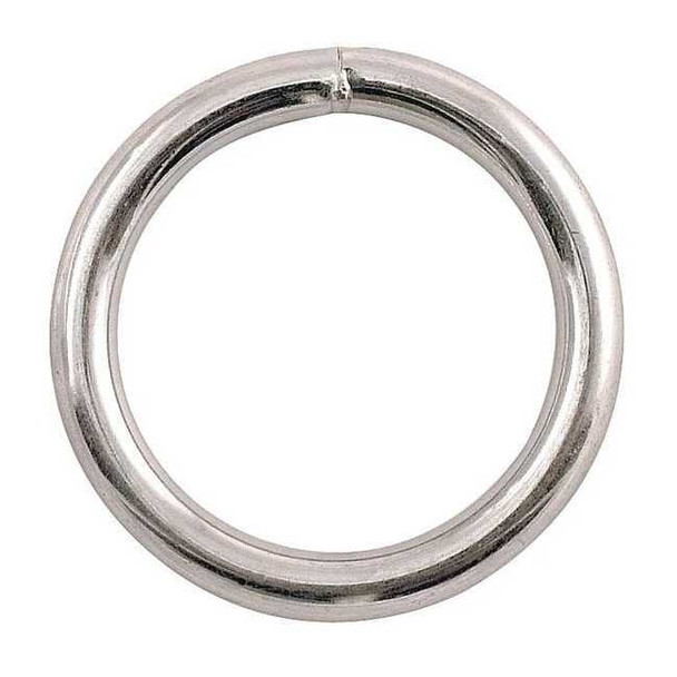 Lucky Line Connector,Welded Ring,Steel,Cap 450 lb 4GGL6 Pack of 10