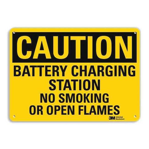 No Smoking Sign, 7" H, 10" W,  Vertical Rectangle, English, U4-1072-RA_10X7