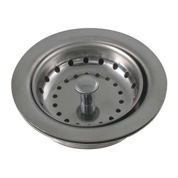 Manufacturer Varies Sink Strainer,Pipe Dia 3 1/2 To 4 In,SS 1HEG4