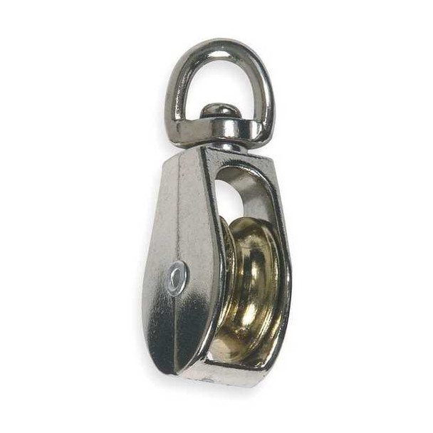 Manufacturer Varies Pulley, Swivel, 100 lb Limit, 1 Sheave 4PB89 Pack of 5