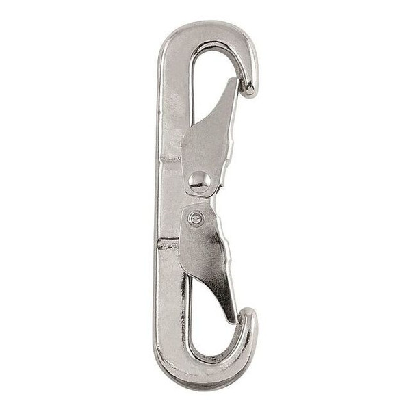 Lucky Line Eyelet Spring Snap,L 3 7/8 In 4GGU4 Pack of 5