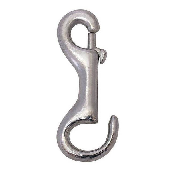 Lucky Line Slide Bolt Snap, Iron, 7/8 in Eye Dia 4GGK1 Pack of 5