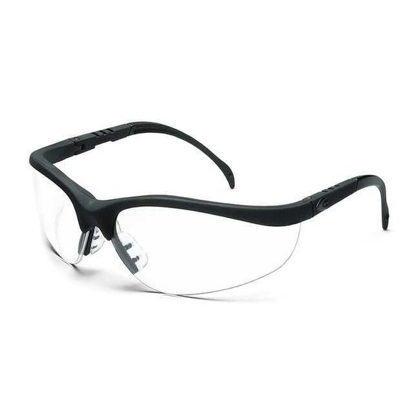 Nome, Safety Glasses, Anti-Fog, Clear Lens, Black Frame, Half-Frame Pack of 12
