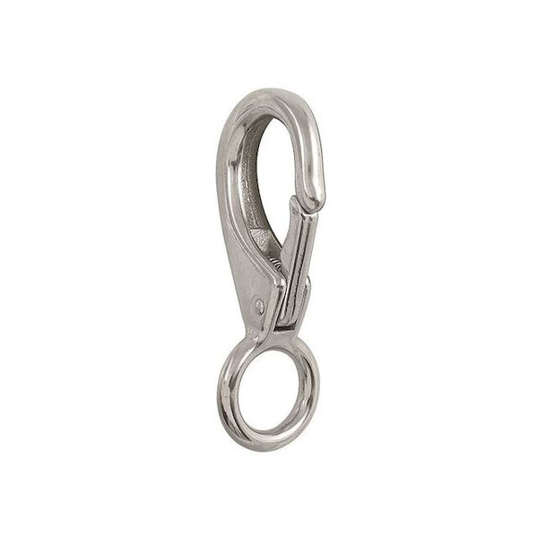 Lucky Line Spring Snap, Zinc, 7/16 in Eye Dia 4FCR5 Pack of 5