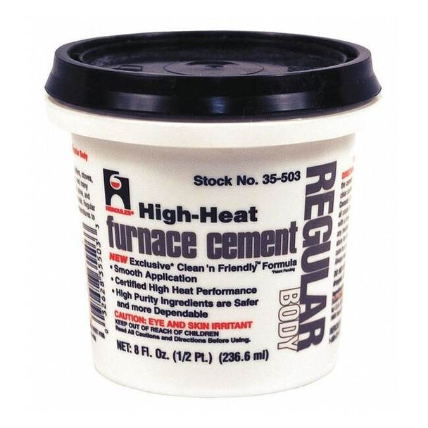 Hercules Furnace Cement,High Temperature,1/2 pt. 35503