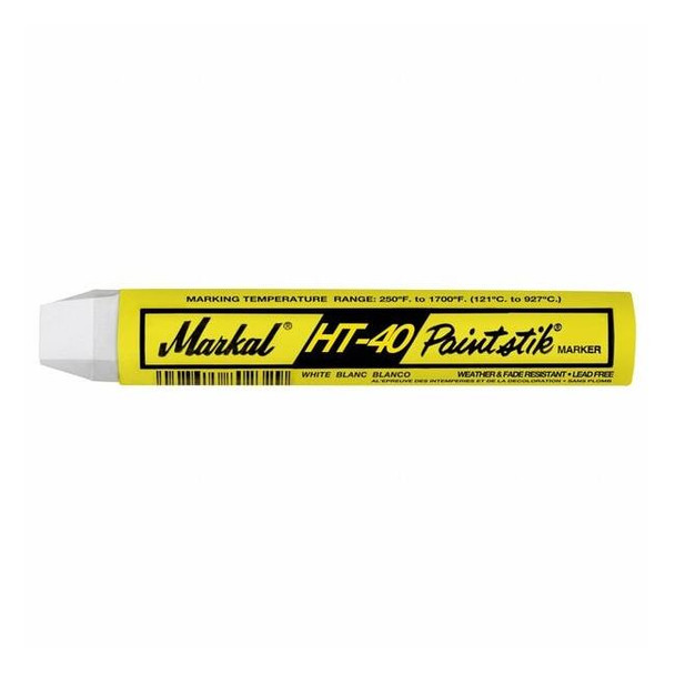 Markal SolidPaintMarker,4-3/4inL,White,Paint 81610G