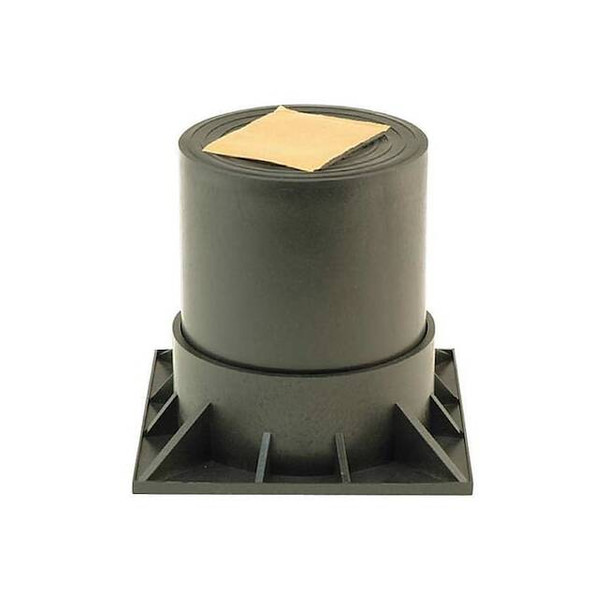 Diversitech Heat Pump Riser,Two Piece,3 In,Black HPR-3-2PG Pack of 32