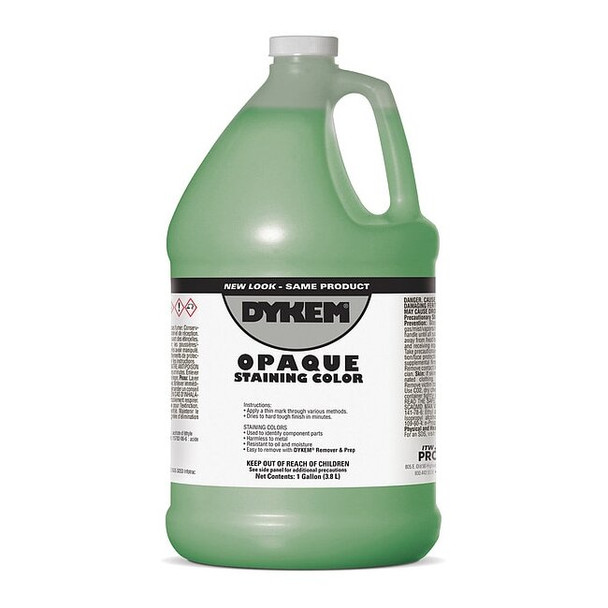 Dykem Opaque Staining Color,Gallon,Lite Green 81708 Pack of 4