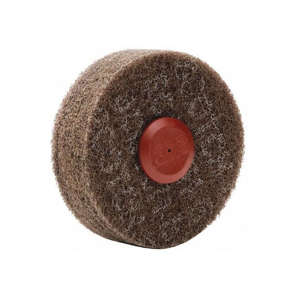 Scotch-Brite Cut and Polish Disc, 4 in Dia,1 1/4 in W 7000120710