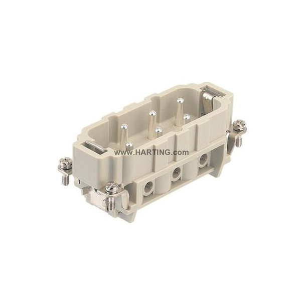 Harting Rectangular Connector Insert,35 A 09310062601 Pack of 10