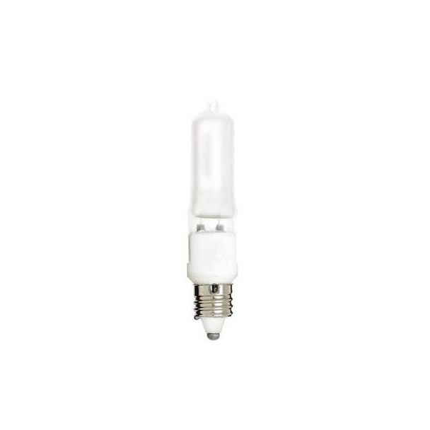 Satco Bulb,Halogen,250W,T4 1/2,Mini Cand Base,Single Ended S1918 Pack of 2