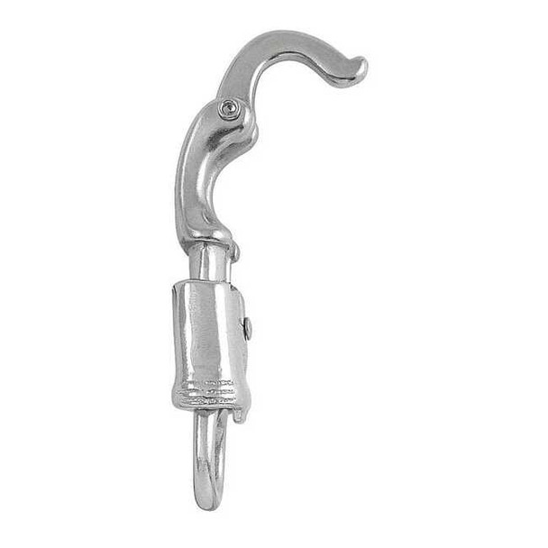 Lucky Line Panic Release Snap, Iron, 1/2 in Eye Dia 4FCN2 Pack of 5