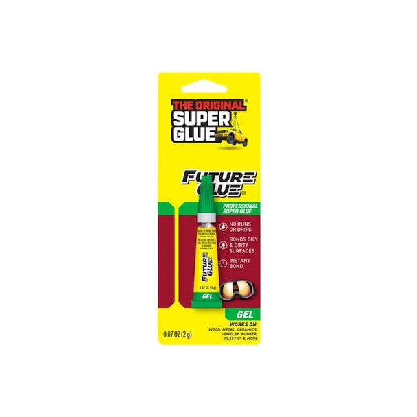 Instant Adhesive, Future Glue Series, Clear, 0.07 oz, Tube Pack of 2