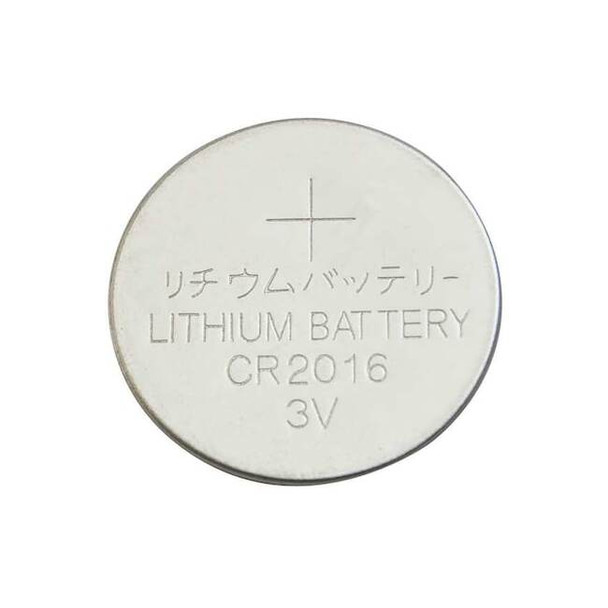 Grainger Coin Cell, 2016, Lithium, 3V - For Multipurpose - CR2016 - 3 V DC