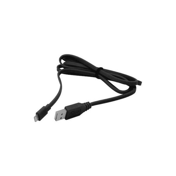 Mobilespec Charge/Sync, 8Pin, Lightning USB, 4ft, Black MSIP5BULKBK Pack of 5