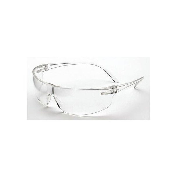 SVP200, Safety Glasses, Anti-Scratch, Clear Lens, Clear Frame, Frameless