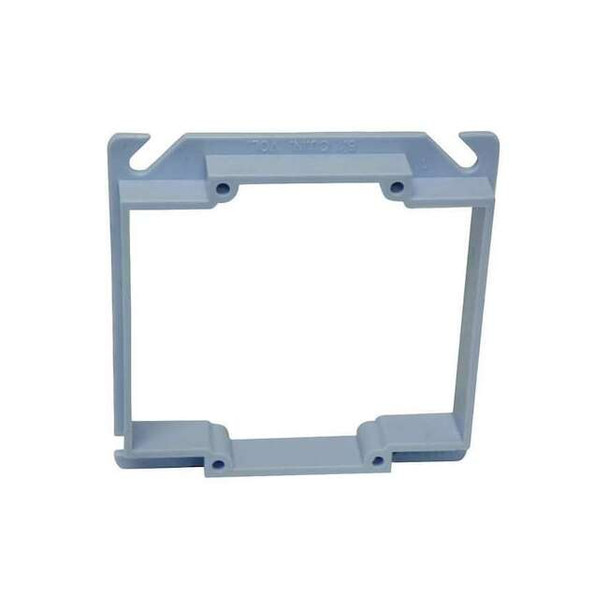 Cantex Plaster Ring, 2 Gangs, PVC, Double Gang Box Type EZ06DXAR Pack of 5