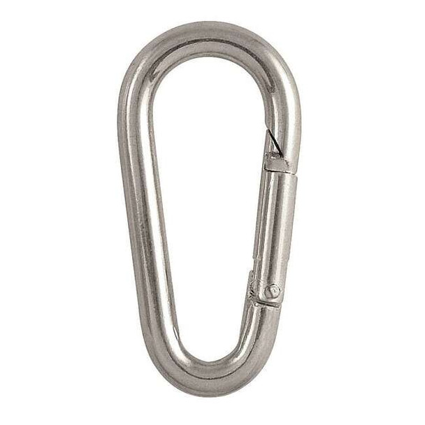 Lucky Line Interlocking Snap,Steel,7/16 in Eye Dia 4FCN7 Pack of 5