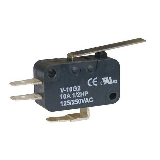 Miniature Snap Action Switch, Hinge, Lever Actuator, SPDT