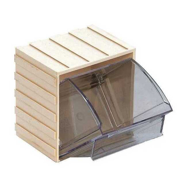 Quantum Storage Systems Tip Out Bins, Individual, W4-1/16, Ivory QTB406IV
