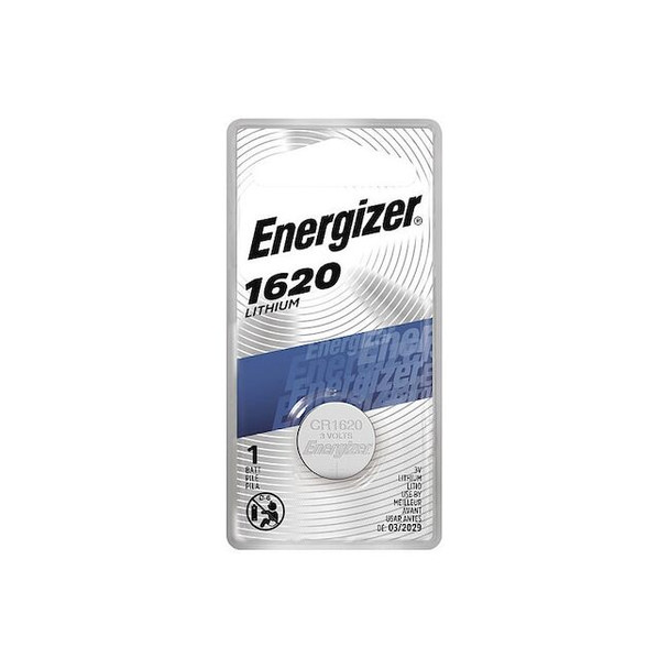 Energizer 1620 Lithium Coin Battery, 1 Pack - Lithium (Li) - 3V DC