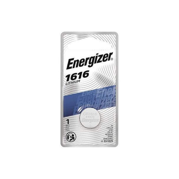 Energizer Energizer 1616 Lithium Coin Battery, 1 Pack - 3V DC ECR1616BP