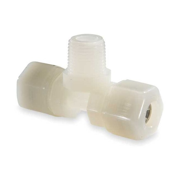 Parker Tee,Nylon,Comp3/8",Comp3/8",FNPT3/8" N6MT6