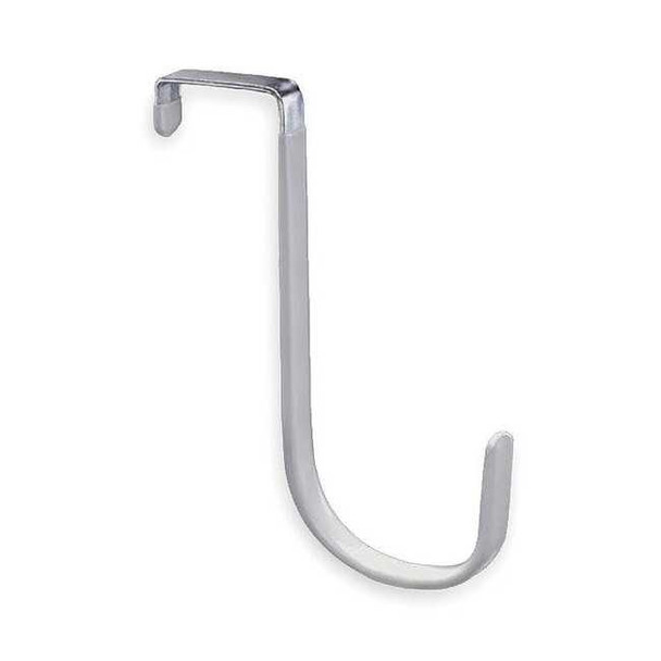 Manufacturer Varies Wardrobe Hook, White, Steel, 2 in D, PK2 1RCH6