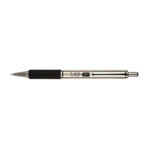 Zebra Pen Retractable Ballpoint Pen, Fine 0.7 mm, Black 29211 Pack of 6