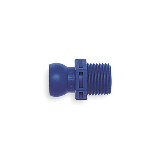 Loc-Line BSPT Connector,1/2 In,PK4 51827