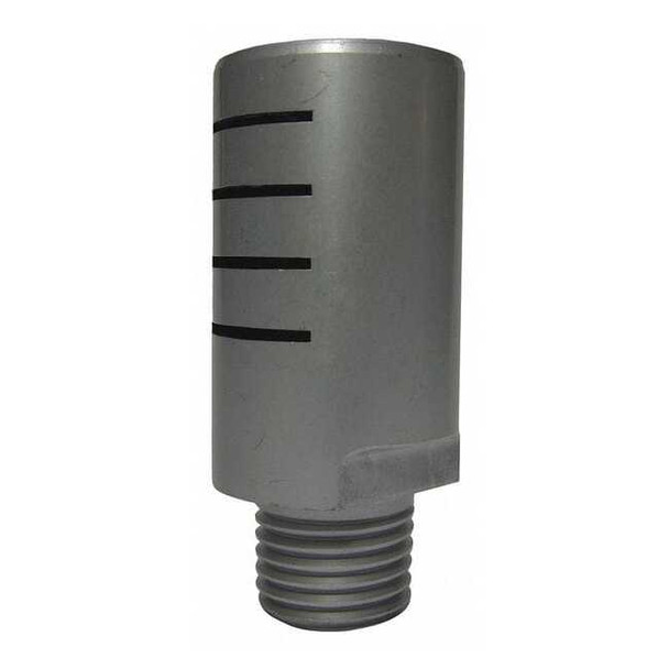 Speedaire Silencer Muffler,1/4 In MNPT,5/8 In Hex 1EJW6
