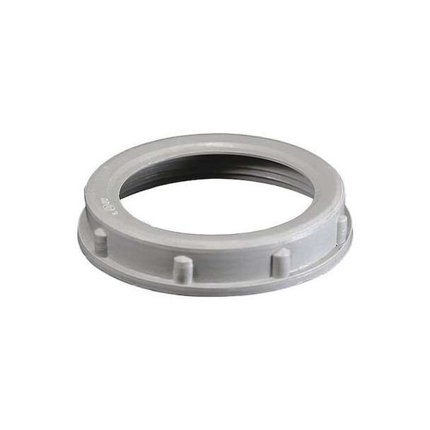 Conduit Fitting Locknut, 2 in, Threaded, PVC, PVC Coated Pack of 5