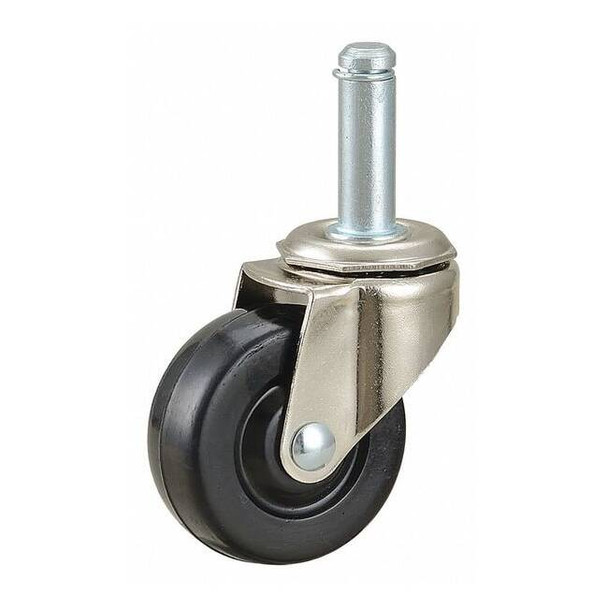 Manufacturer Varies Stem Caster,2"dia,Rubber,75lb 1G011
